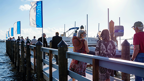 NCF Dock Dedication