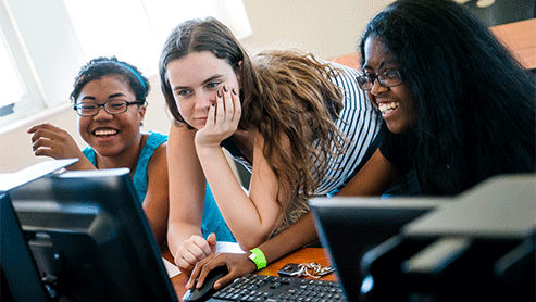 students in a classroom