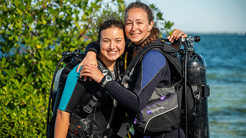 Dive certification