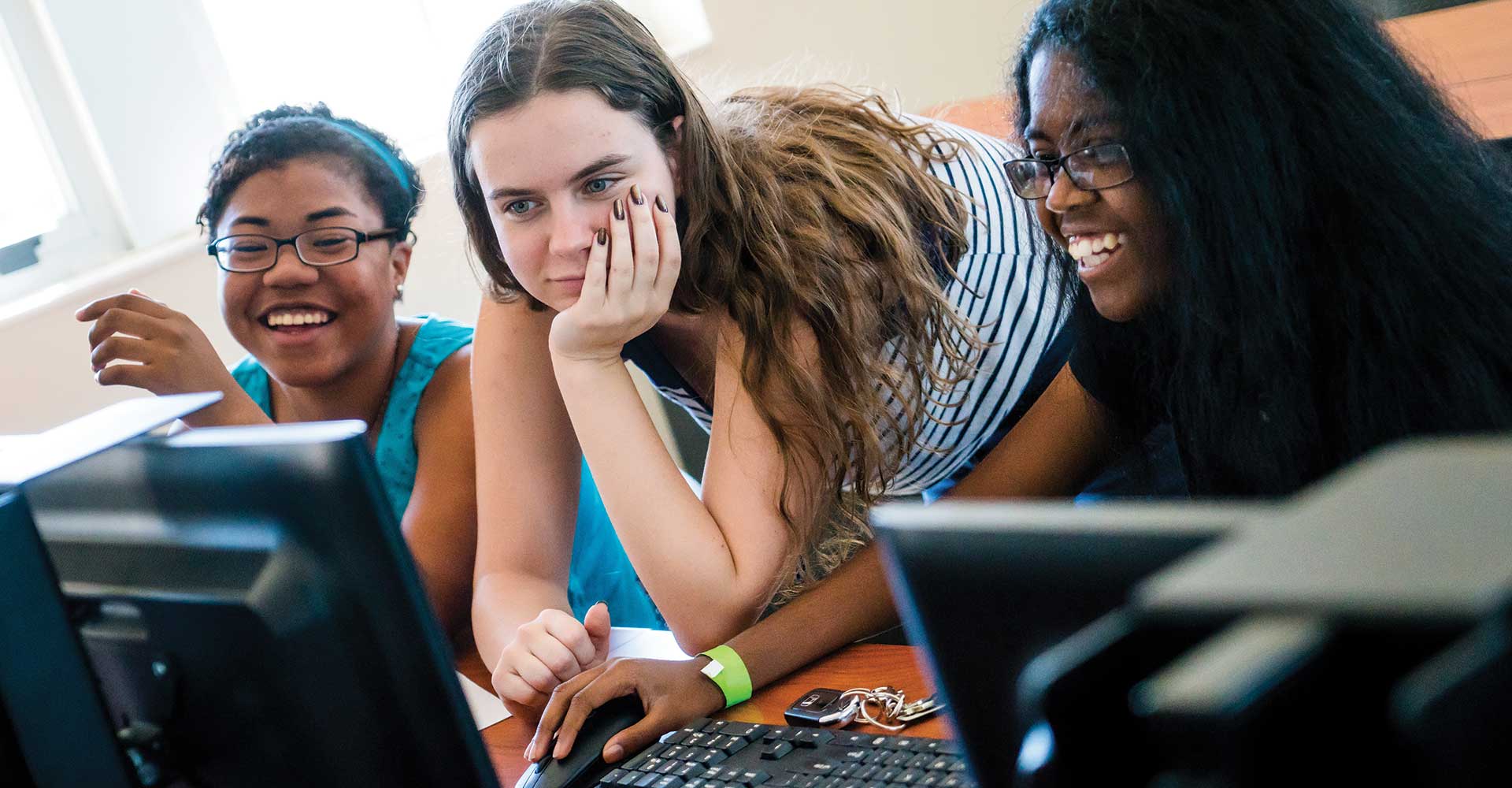 students in a classroom